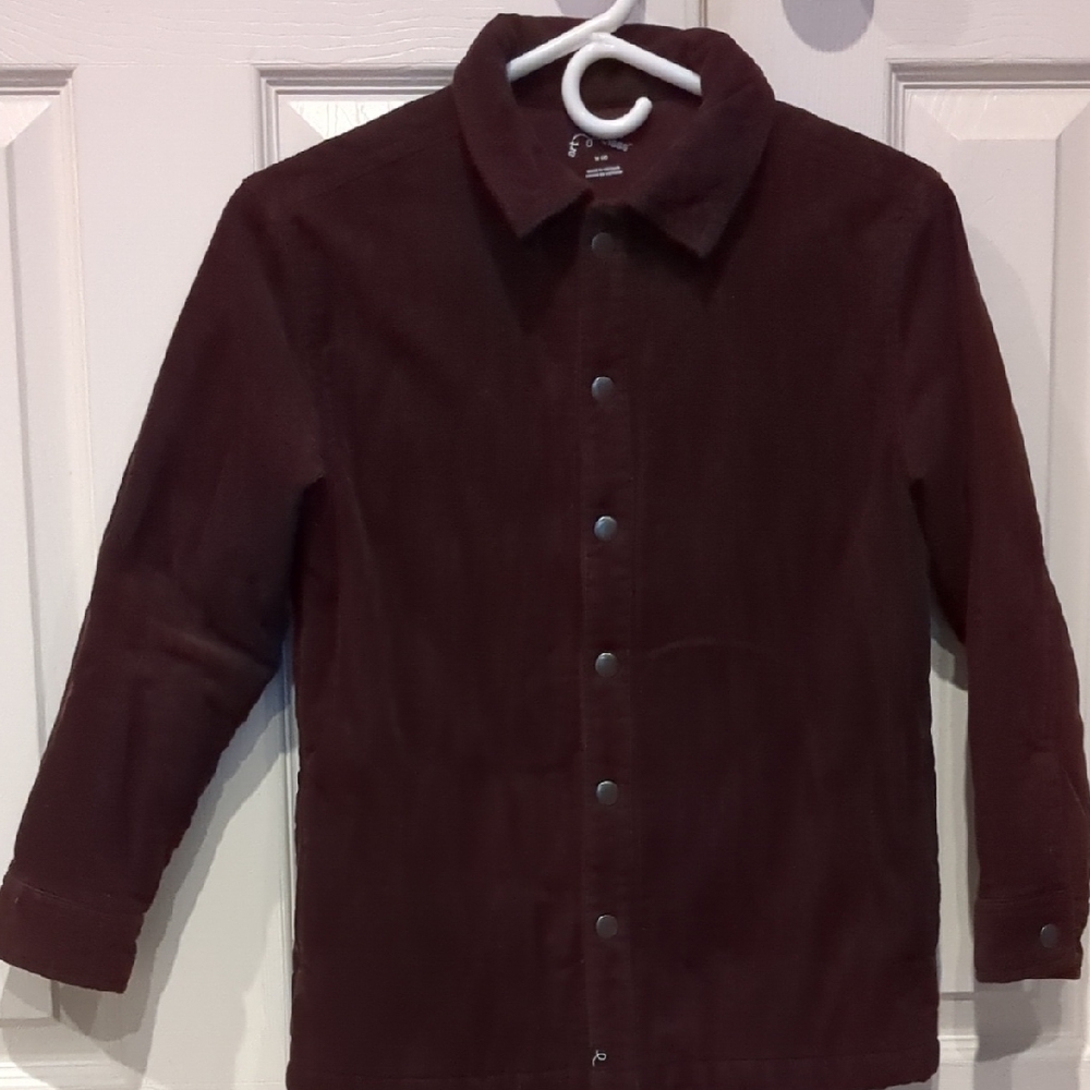 Art Class Men's Dark Red Shirt Jacket